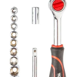 Okazja Zestaw kluczy nasadowych 1/4", 23 szt.